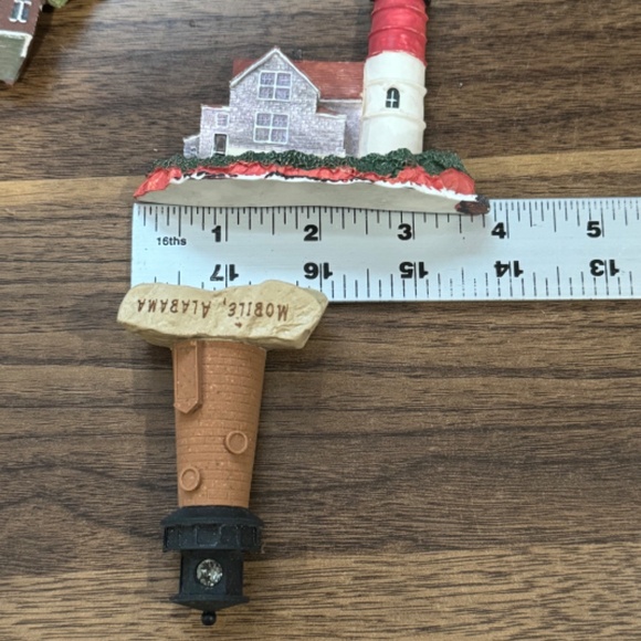 Vintage Lighthouse Magnets Set Of 4 - Picture 3 of 6